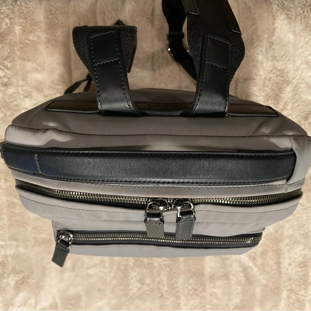 TUMI Harrison Nylon Bates. Gray/Black Backpack- Excellent condition